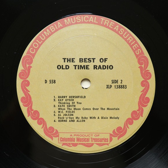 The Best Of Old Time Radio - Various Artists - CBS Marketing P2M 5373 (1969) - Picture 5 of 12